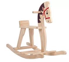 Online Shop Small Wooden Horse Rocking Chair Baby Toy Rocking Horse Toy Children Trojan Rocking Horse Wood To Bebek Sallanan Sandalye Oyuncak Cocuk Oyuncaklari