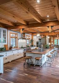 72 The New Angle On Big Kitchen Rustic Islands Just Released 55 Apikhome Com Rustic Kitchen Kitchen Design Home Kitchens