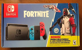 Brand New Nintendo Switch Fortnite Double Helix Bundle Plus 1000 V Bucks Nintendo Switch System Nintendo Switch Games Nintendo