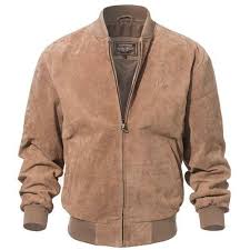 $10.00 coupon applied at checkout. Tan Suede Bomber Jacket Mens Free Shippng Australia