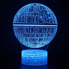 3d Illusion Led Night Lights Darth Vader Master Yoda Millennium Falcon Model Touching Lamp Star Series Star Wars Night Light 3d Led Night Light Led Night Light