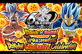 Click to see our best video content. Dragon Ball Z Dokkan Battle News Clash X Unite Transcendent Dokkan 6th Anniv Celebration Clash X Unite Transcendent Dokkan 6th Anniv Celebration Is On Thank You For Your Support Dragon Ball Z