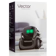 Body inside a gear pignion and smile logo vector. Anki Vector The Robot Sidekick Black 000 00075 Walmart Com Walmart Com
