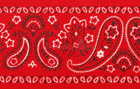 Large 100% cotton paisley bandanas (22 inch x 22 inch). Bandana Red Bandana Close Up With Flower Paisley Design Sponsored Close Red Bandana Design Paisley Red Bandana Bandana Tattoo Paisley Wallpaper