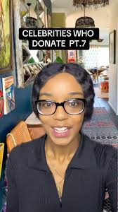 Celebs Who Give Money