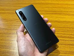 The Sony Xperia 1 II shows the ...