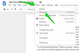 Checking google docs' word count is simple enough. How To Check Word Count On Google Docs For Desktop Android And Ios