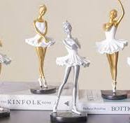 Fulenyi Resin Ballerina Figurine for Small Professions Ballet Dancer Statue  Ballerina Figurine Beautiful Dancer Statue Home Decoration : Amazon.de: ...