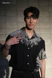 Pin By Exo Got7 On Onewe Chef Jackets Casual Button Down Shirt Mens Tops
