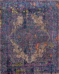 Werbung moderner designer teppich skelett schöner designer teppich im kinderzimmer Blauer Designer Teppich Jan Kath Tabriz Violet Teppich Jordan