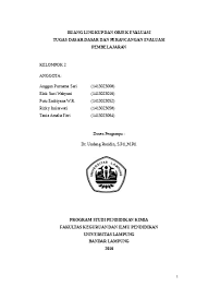 Diajar dengan model pembelajaran pemanfaatan lingkungan diberi asesmen portofolio. Ruang Lingkup Dan Sasaran Evaluasi Progr 5