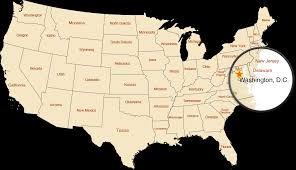 D.c. is an abbreviation for the district of columbia, the federal district coextensive with the city of washington. 1020 X 588 5 Washington Dc State On Us Map Full Size Png Download Seekpng