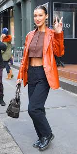 Bella hadid street style blazer. Bella Hadid Steal Her Style With These Looks Gabrielle Arruda