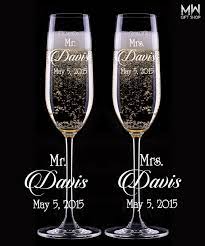 Maybe you would like to learn more about one of these? Custom Wedding Champagne Glasses Engraved Champagne Flutes Toasting Champagne Glasses For Bride And Groom Set Of 2 Glasses Wedding Gift Wedding Gifts For Bride And Groom Engraved Champagne Glasses Engraved Champagne Flutes