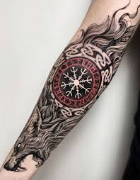 10 traditional viking tattoos and their meanings. The Viking Wolf 30 Fenrir Tattoo Ideas