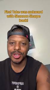 First Take was awkward with Shannon Sharpe back. #shannonsharpe #firsttake