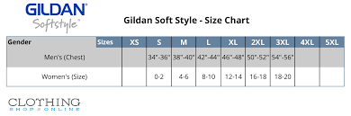 gildan brand t shirts size chart coolmine community school