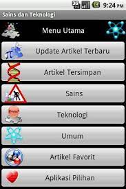 Penyusunan rencana, program, kegiatan, dan anggaran di bidang sains dan teknologi atmosfer; Sains Dan Teknologi For Android Apk Download