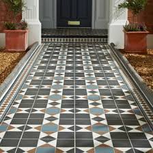 Available in traditional black and white or a more contemporary palette of black, white and blue. Black Floor Tiles Matt Gloss Mosaic More Topps Tiles