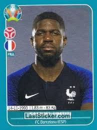 Umtiti was summoned to the french national team for euro 2016, in which france were the tournament's hosts. Sticker Fra15 Samuel Umtiti Panini Uefa Euro 2020 Preview 568 Stickers Version Laststicker Com