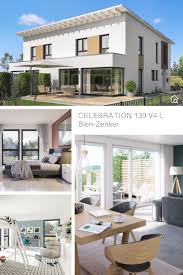 Modernes Doppelhaus Mit Pultdach Architektur 4 Zimmer Grundriss Ca 140 Qm 2 Vollgeschosse Haus Bauen Design Ideen Inn Doppelhaus Grundriss Haus Pultdach