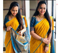 Latest Uppada Golden Tissue Saree With Ananda Blue Border Uppadasarees In Free shipping cod 30 days exchange best offers. latest uppada golden tissue saree with ananda blue border