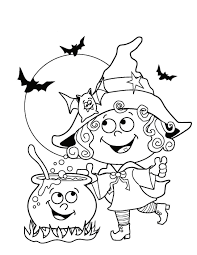 Make a fun coloring book out of family photos wi. Cute Halloween Coloring Pages Best Coloring Pages For Kids