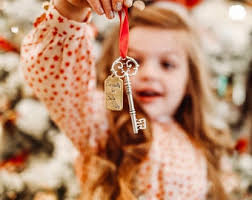 Santa Key, Personalized Santas Magic Key Set, Christmas Key for Santa,  Christmas Eve Key Tradition, No Chimney Key Family Christmas Ornament