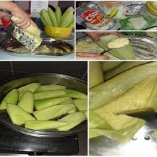 Empuk, masukkan santan kental, masak sambil terus diaduk sampai santan mendidih dan bumbu meresap. Video Tiada Idea Nak Masak Apa Untuk Minum Petang Cuba Resepi Pais Gandum Ini Masakan Berasaskan