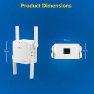 Fenvi F-AX1500R Wi-Fi 6 Range Extender AX1500 (1200 Mbps 5 GHz + 300 Mbps