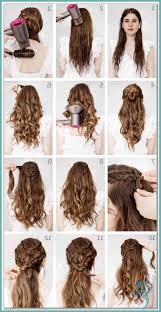 More frisuren halblang locken images. Frisur Halb Offen Zopf Frisuren Schnell Gemacht Frisur Halb Offen Zopf