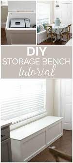 How To Build A Window Seat With Storage Diy Tutorial Window Seat Storage Storage Bench Seating Diy Storage Bench
