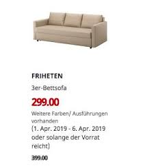 Ikea Kassel Friheten 3er Bettsofa Skiftebo Beige Bettsofa Ikea Ikea Kassel
