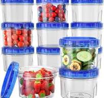 50 Pack (100-Piece) 32 Oz Meal Prep Containers Reusable With Easy Open  Lids, Sturdy Leakproof