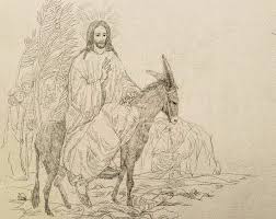 Jesus Triumphal Entry Into Jerusalem Triumphal Entry Art My Works