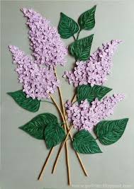 Flieder Lilac Quilling Quilling Karten Quilling Tutorial Blumen Basteln
