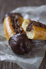 Korean Bread With Chocolate Cream Filling Korean Dessert Resep Makanan Makanan