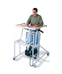 Hausmann 6175 Hi Lo Stand In Table With Electric Patient Lift Medical Equipment Storage Patient Lifts Medical Supply Storage