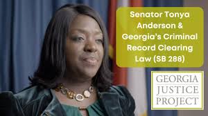Senator Tonya Anderson & Georgia’s Criminal Record Clearing Law (SB 288)