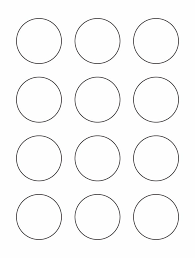 This printable has space for 12 macarons. 1 Inch Circle Template Printable Macaron Template Template Printable Christmas Coloring Sheets