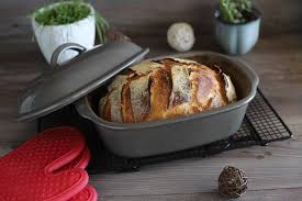 Grosses Kochshowbrot Im Ofenmeister Von Pampered Chef Brot Selber Backen Rezept Rezepte Brot Backen Rezept