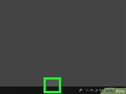 If your taskbar is not already vertical, click on it and drag your mouse cursor to the left or right edge of the screen. How To Alter The Size Of Your Windows Desktop Taskbar 8 Steps