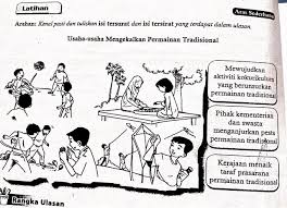 Bahasa inggeris (penulisan) (format kssr). Diari Cikgu Chom Karangan Ulasan Isi Tersurat Tersirat
