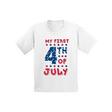 Awkward Styles My First 4th Of July Infant Shirt Kids Independence Day Shirt Usa Shirt For Baby Girl American Baby America Tshirt For Baby Boy Usa Stars Tshirt Cute 4th Of July