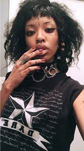 Goth Poc Tumblr Afro Punk Fashion Afro Goth Black Girl Aesthetic