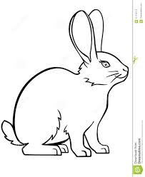 Coloriage lapin à imprimer dessin de lapin à colorier que des beaux lapins pour pâques ou pour les personnes qui adorent cet. Lapin Lapin Dessin Lineaire D Un Lapin Calibre Pour La Coloration Illustration De Vecteur Illustration Du Enfants Domestique 117142175