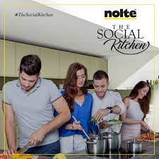 Tile and sealed concrete are both correct. When Your Colleagues End Up At Your Place They Not Only Help You With The Prepping And Cooking They Also Bring In A Lot Of Fun Around Social Cooking Kitchen