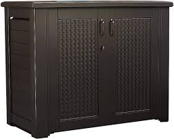 We did not find results for: Amazon Com Rubbermaid Extra Large Decorative Patio Storage Weather Resistant Outdoor Storage Cabinet Dark Teak Garden Outdoor
