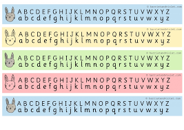 Download and print our variety of writing charts in pdf formats. Alphabet Charts Page 1 Free Teaching Resources Print Play Learn