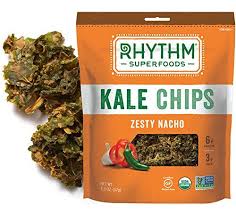 Rhythm Superfoods Kale Chips Zesty Nacho 2 Ounce 4 Count Details Can Be Found By Clicking On The Image Superfood Snack Kale Chips How To Eat Paleo